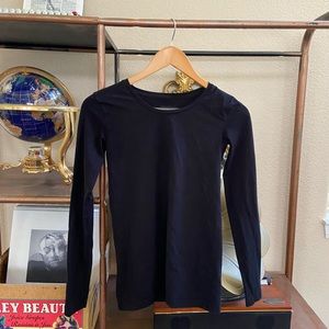 Organic Basics Cotton Long-Sleeve Stretch Tee